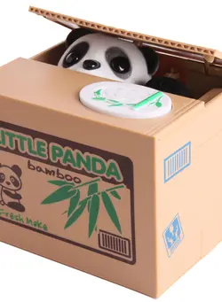 اسباب‌بازی‌های مشاغل و اماکن ست‌های قلک Cute Panda Money Bank 