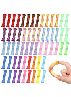 گجت، فیجت و سرگرمی اسپینر Marble Fidget Toys (40 Pcs) Relieve Stress Increase Focus Soothing Marble And Mesh Fidgets For Children Adults Kid And Those With Adhd Add Ocd Autism Anxiety 2 Different Designs 