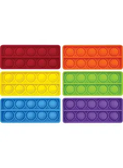 گجت، فیجت و سرگرمی اسپینر Push And Pop Bubble Ten Frame Math Fidget Sensory Toy (Pack Of Six) (Tcr20110) 