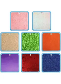 گجت، فیجت و سرگرمی اسپینر 8 Set Sensory Mini Mats Assorted Textured Play Mat Sensory Mats For Texture Sensory Floor Tiles Educational Tactile Sensory Toys For Activity(Square 7.9 Inch) 