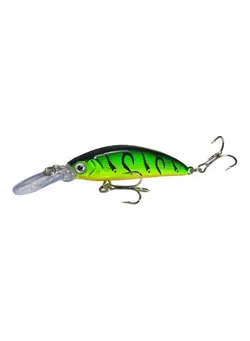 ماهیگیری طعمه و قلاب Submerged Warped Mouth Bass Bait Fishing Lure 7cm 
