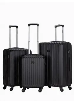 چمدان و ساک مسافرتی ست چمدان Luggage Bag Set of 3 PCS ABS Hard Side Trolley Bags with 360° Rotational Wheels and Lockable System Top Quality Travel Bag 