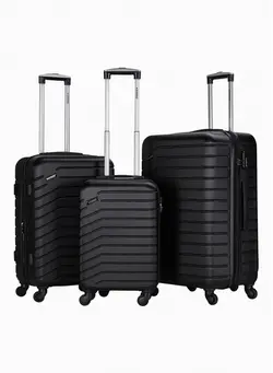 چمدان و ساک مسافرتی ست چمدان Luggage Bag Set of 3 PCS ABS Hard Side Trolley Bags with 360° Rotational Wheels and Lockable System Top Quality Travel Bag 