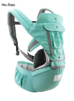 لوازم حمل آغوش Baby Hip Seat Carrier with Adjustable Strap Buckle Pocket and Soft Inner Storage. 