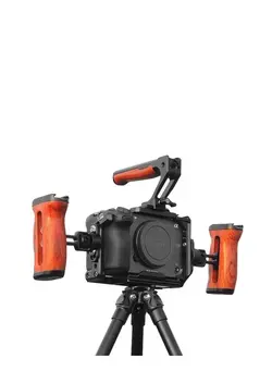 لوازم جانبی فیلم‌برداری و عکاسی اکسسوری حرفه‌ای Camera Rabbit Cage Compatible with Sony FX30/FX3 Camera with Cage, Upper side handle and Two Sides Handles 