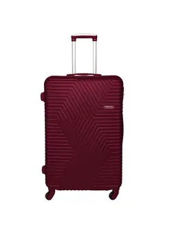 چمدان و ساک مسافرتی چمدان تک TravelWay Lightweight Carryon Luggage Bag - Hardshell Hand Carry Spinner Luggage for Travel | ABS Luggage with 4 Spinner Wheels (Strawberry Red, 20 Inches (51 cm)) 