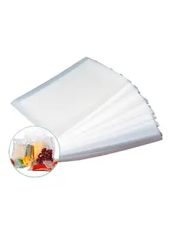 ظروف و تجهیزات آشپزخانه اکسسوری و تجهیزات آماده سازی Embossed Vacuum Sealer Kitchen Food Saver Storage Bags Clear 25.00 x 5.00 x 18.00cm 