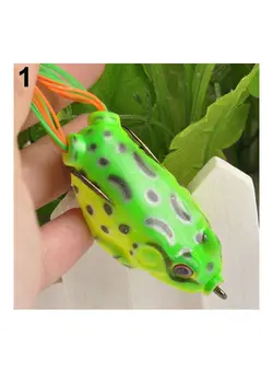 ماهیگیری طعمه و قلاب 1 Piece 5.5cm Large Frog Fishing Lure Hook 20 x 10 x 20cm 