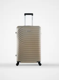 چمدان و ساک مسافرتی چمدان تک Sparkle Cabin Size ABS Hardside Spinner Luggage Trolley 20 Inch Gold 