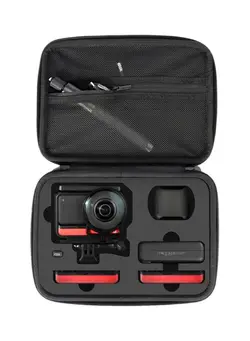 لوازم جانبی فیلم‌برداری و عکاسی سایر Storage Carrying Case For Insta360 One R 4K Action Camera Grey 