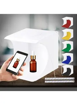 لوازم جانبی فیلم‌برداری و عکاسی سایر 40CM Portable Photography Shooting Light Tent Kit Photo Studio Box 