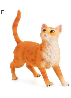 فیگور و مجسمه مجسمه و اکسسوری Simulation Mini Cat Animal Model 