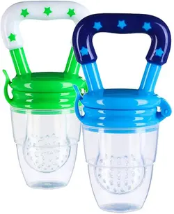 تغذیه و نگهداری کودک پستانک Set of 2 Baby Food Feeder 