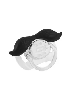 تغذیه و نگهداری کودک پستانک Cute Funny Moustache Baby's Pacifier 