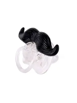 تغذیه و نگهداری کودک پستانک Cute Funny Moustache Baby's Pacifier 