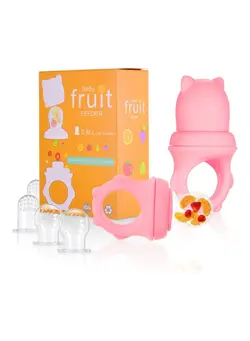 تغذیه و نگهداری کودک پستانک Fruit Feeder Pacifier Set 