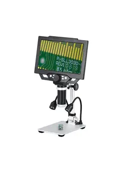 دوربین فیلم‌برداری و عکاسی سایر USB Powering Digital Microscope 12 Megapixel 1-1600X Continuous Magnification Microscope 9-inch LCD Screen Photo Video Playback Mode 16 Languages Optional Multifunction Microscope 