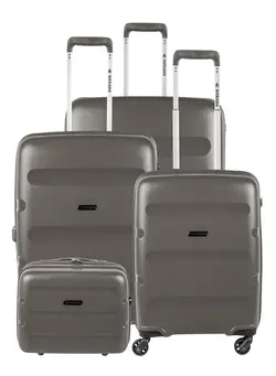 چمدان و ساک مسافرتی ست چمدان Sonada Unbreakable Hard Suitcase Trolley Dark Grey Large28