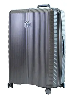 چمدان و ساک مسافرتی چمدان تک Sondo Hard Expandable Luggage Trolley Large 76cm Champagne 