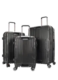 چمدان و ساک مسافرتی ست چمدان Trolley Luggage Set of 3 PCS TPC Hard Side Spinner Wheels with TSA Lock 