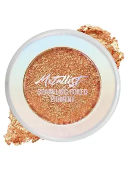 ابرو و چشم سایر Metallist Sparkling Foiled Pigment (#4 Sun Aurora) - Diamond and Pearl Powders to Create Holographic Look - Dazzling Sparkles Gorgeous Glitter Eye Shadow 