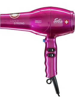 لوازم و مواد فرم‌دهی مو سشوار 969.49 Light & Strong Hair Dryer (Type 442), Pink (Pack Of 1) 