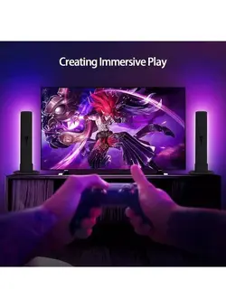 نورپردازی و استودیو سایر Smart LED RGB Light Bar for room corner gaming light fancy decorations constable all devices 