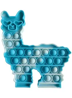 گجت، فیجت و سرگرمی پاپ ایت Silicone Llama Bubble Sensory Fidget Toy 6.3 x 5.5 x 0.59inch 