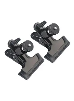 لوازم جانبی فیلم‌برداری و عکاسی سایر 2 Piece Tripod Clip Clamp Mount For HTC Vive/VIVE Pro Black 
