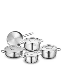 ظروف و لوازم پخت غذا ست ظروف پخت Alfa 9 pcs. Cookware Set 