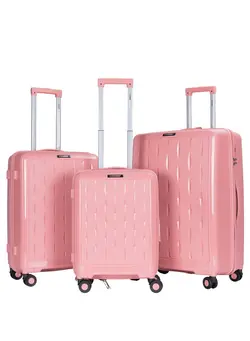 چمدان و ساک مسافرتی ست چمدان Trolley Luggage PP Hard Side 3PCS Set With TSA Lock Travel Bag 