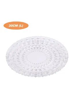 قاشق و چنگال ست قاشق و چنگال Plastic Tray White 30x2x30cm 