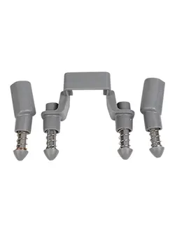 لوازم جانبی فیلم‌برداری و عکاسی سایر 3-Piece Replacement Shock-Absorbing Landing Gear Stabilizers for DJI MAVIC PRO Grey 