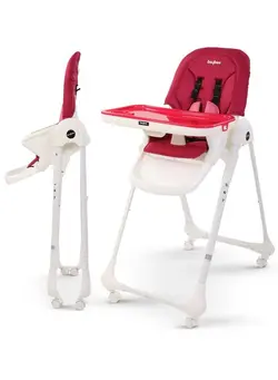 Baby chair discount with food tray