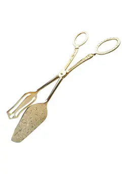 ظروف و تجهیزات آشپزخانه اکسسوری و تجهیزات آماده سازی Bread Tong Silver/Gold 