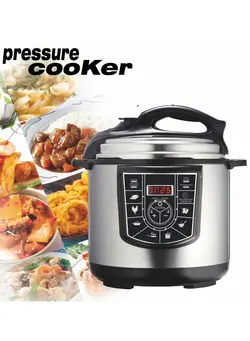 پلوپز، زودپز و آرام‌پز زودپز Silver Crest- 7 Litre Electric Pressure Cooker 