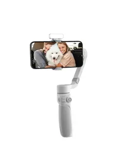 لوازم جانبی فیلم‌برداری و عکاسی اکسسوری حرفه‌ای Smooth Q4 Foldable Handheld Gimbal Stabilizer for Smartphones, Grey 
