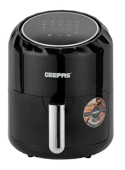 سرخ‌کن سرخ‌کن بدون روغن Digital Air Fryer With 3.5 L Total Capacity and 2.6 L Non-Stick Basket|Cool Touch Housing| LED Display with Touch Screen 3.5 L 1400 W GAF37512 Black 