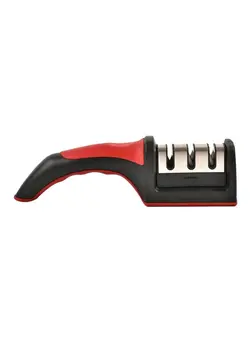 قاشق و چنگال ست قاشق و چنگال Stainless Steel Knife Sharpener Black/Red/Silver 