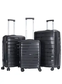 چمدان و ساک مسافرتی ست چمدان Trolley Luggage PP Hard Side 3PCS Set With TSA Lock Travel Bag 