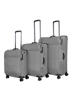 چمدان و ساک مسافرتی چمدان تک Softside Airlite Luggage Set of 3 