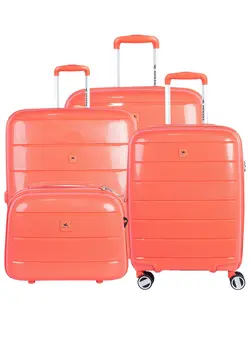 چمدان و ساک مسافرتی ست چمدان Sonada Sunlight Suitcase Set of 4-New Peach 