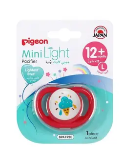 تغذیه و نگهداری کودک پستانک Mini Light Pacifier Girl 12+ Large 