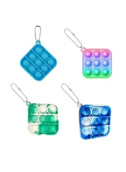 گجت، فیجت و سرگرمی پاپ ایت 4-Piece Push Pop Bubble Fidget Sensory Toy 
