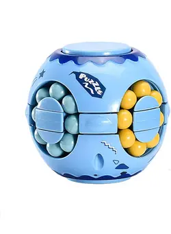 گجت، فیجت و سرگرمی پاپ ایت 2 In1 Rotating Fidget Spinner Magic Bean Infinity Cube Stress Relief Ball 