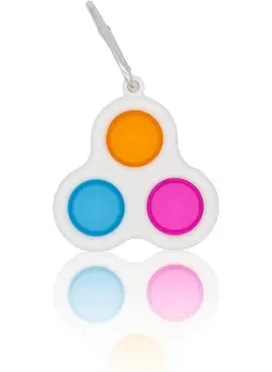 گجت، فیجت و سرگرمی پاپ ایت Mini Push Pop Bubble Fidget Keychain Toy 