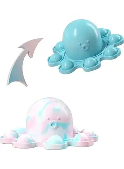 گجت، فیجت و سرگرمی اسپینر Flipped Octopus Pop Fidget Toy 