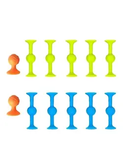 گجت، فیجت و سرگرمی اسپینر 12-Piece Silicone Stress Sensory Toy Set 