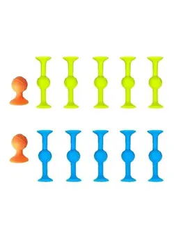 گجت، فیجت و سرگرمی اسپینر 12-Piece Silicone Stress Sensory Dart Set 