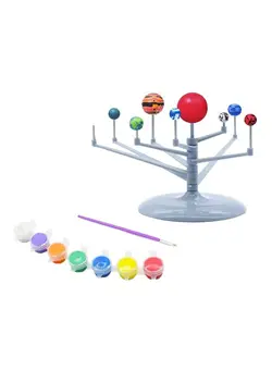 یادگیری و آموزشی سایر DIY Solar System Planetarium Educational Toy 